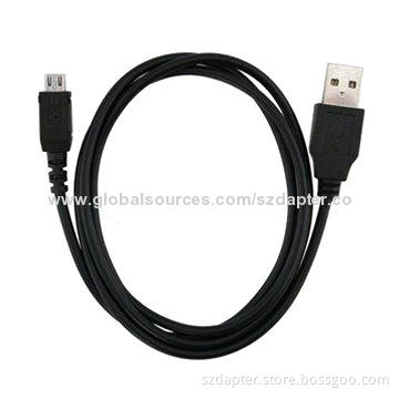 Micro USB Data Cable, Fully Compatible with PC and Mac